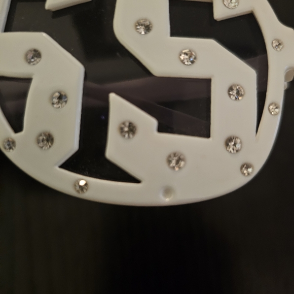 White Sasha Banks WWE 'Legit Boss' Sunglasses - Picture 3 of 4